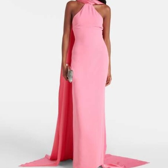 Solace London Ophelia Maxi Dress Pink - Picture 6 of 7